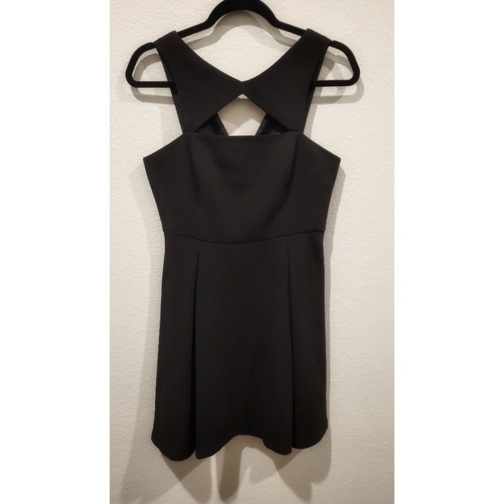 BCBGeneration Black Cutout Mini Dress